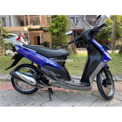 Yamaha Mio Tahun 2006 Full Orisinil Warna Biru Bekas Bagus Mulus Bodi