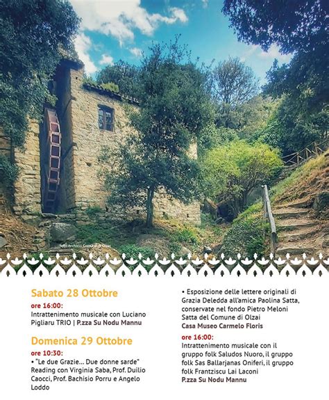 Autunno In Barbagia Oggi A Olzai Scopri Il Programma Di Domenica