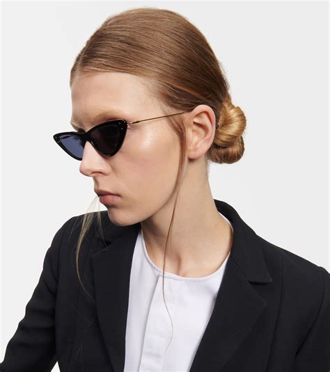 MissDior B4U Cat Eye Sunglasses In Black Dior Eyewear Mytheresa