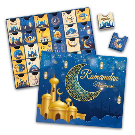 Buy Ramdan Advent With Drawers Empty Boxes For Days Eid