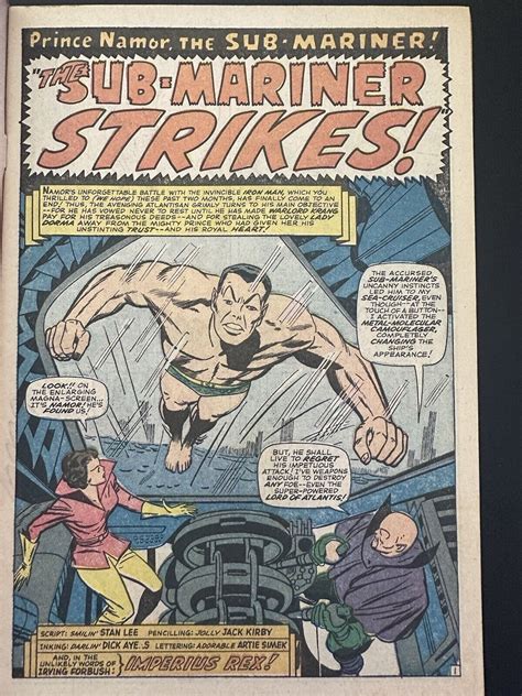 Tales To Astonish Fn The Hulk General Ross Jack Kirby Art Marvel