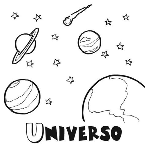 Dibujos De Los Planetas Para Colorear Descargar E Imprimir Colorear