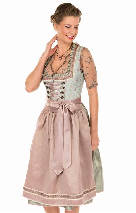 Kr Ger Dirndl Mididirndl Tlg Cm Symphonie Hellgr N Alpenclassics De