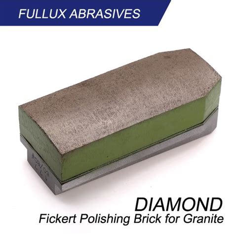 China Diamond Metal Bond Fickert Polishing Abrasive Brick Stone For