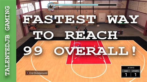 NBA 2k17 MY Career HACK Quickest Way To Reach 99 Overall Unlock