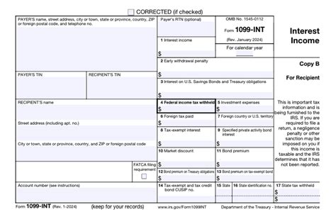 1099 Int Form What Is It And How To Use It Taxact