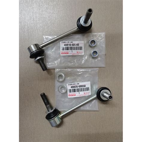 Pair Sepasang Stabilizer Link Lh Rh Toyota Hilux Kun