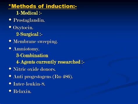 PPT - Prolonged pregnancy & Induction of labour PowerPoint Presentation ...