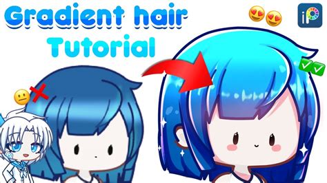 New Gradient Hair Shading Tutorial Gacha Life 2 Ibispaint X Ketoie Youtube