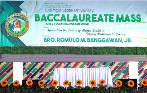 Kalinga State University Baccalaureate Mass And Recognition Day Kalinga State University