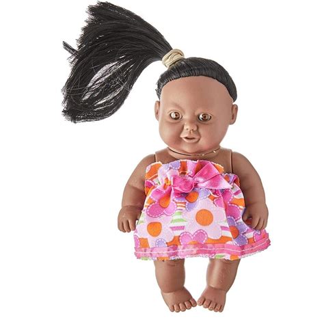 Brinquedo Boneca Fada Fadinha Negra C Cabelo Preto Bee Toys Submarino