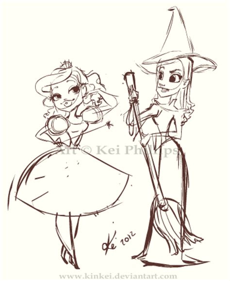 WICKED sketch by kinkei on DeviantArt