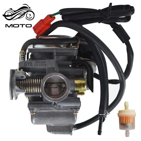 Pd Mm Carburetor Carb W Electric Choke For Gy Cc Mopeds