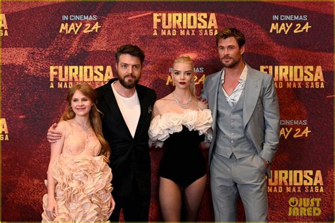 Anya Taylor Joy And Chris Hemsworth Bring Furiosa To London Photo