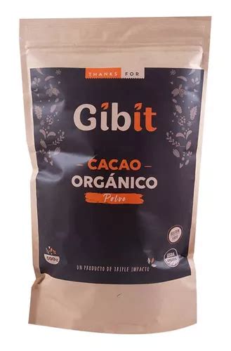 Cacao En Polvo Peruano Org Nico Gr Gibit Cuotas Sin Inter S