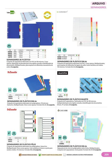 Consurema Artigos De Escrit Rio Papelaria Lda Separador Esselte De