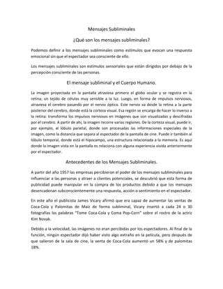 Mensajes Subliminales Pdf