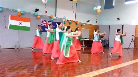 Group Dance Performance On Independence Day Celebration At Albury Nsw