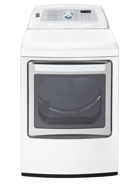 Kenmore Elite 71552 73 Cu Ft Gas Dryer With Dual Opening Door White