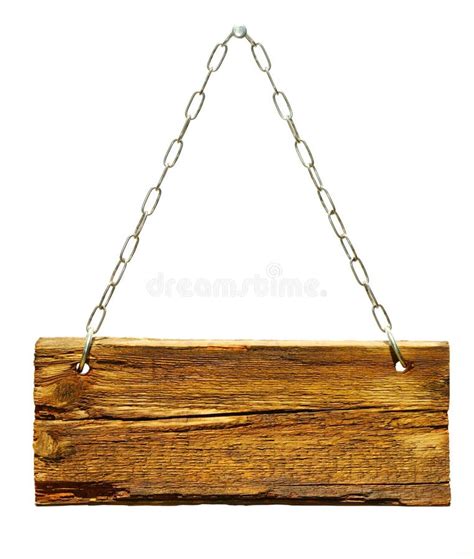 Wood sign stock image. Image of hanging, sign, fashioned - 15855573