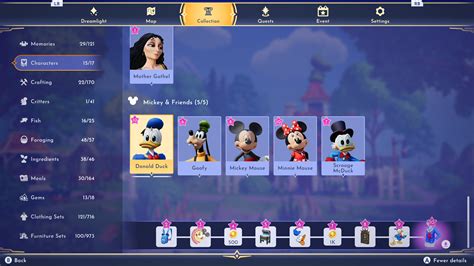 Disney Dreamlight Valley How To Unlock Level Character Rewards Vgc