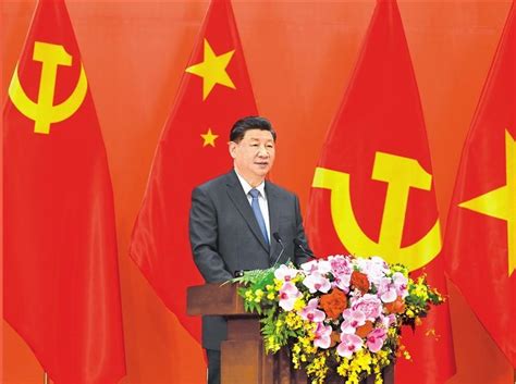 习近平同越共中央总书记阮富仲共同会见中越两国青年和友好人士代表