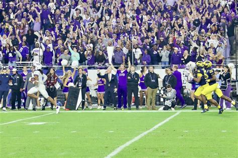 Frames Of The Game Tcu 51 Michigan 45 Joy And Agony In The College