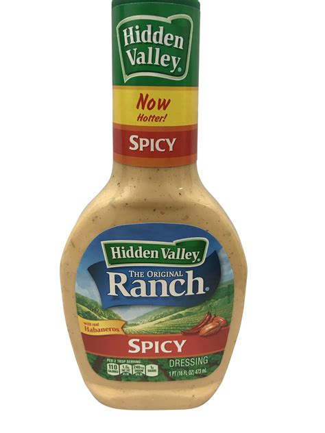 Hidden Valley Spicy Ranch Dressing Feurig Und Cremig