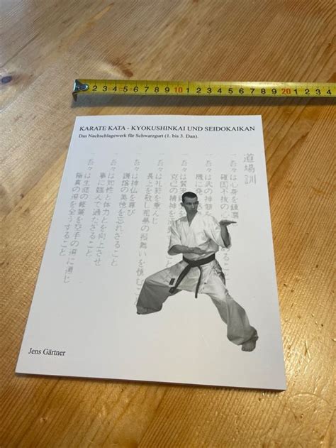 Karate Kata Kyokushinkai Und Seidokaikan 1 3 Dan Neu Kaufen Auf Ricardo