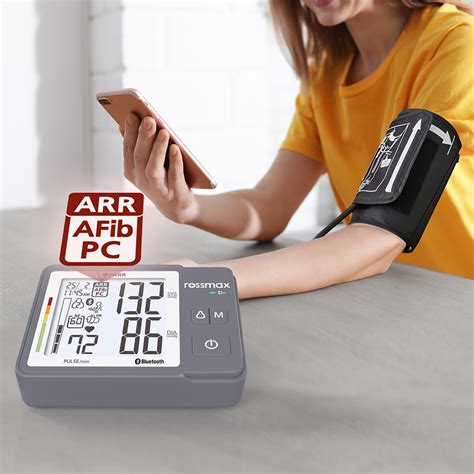 Z5 Parr Automatic Bluethooth Blood Pressure Monitor Rossmax