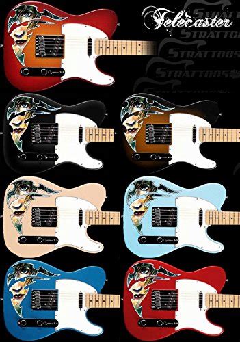 Strattoos Guitar Inlay Stickers - Cool Guitar Stickers and Decals to Transform your Musical ...