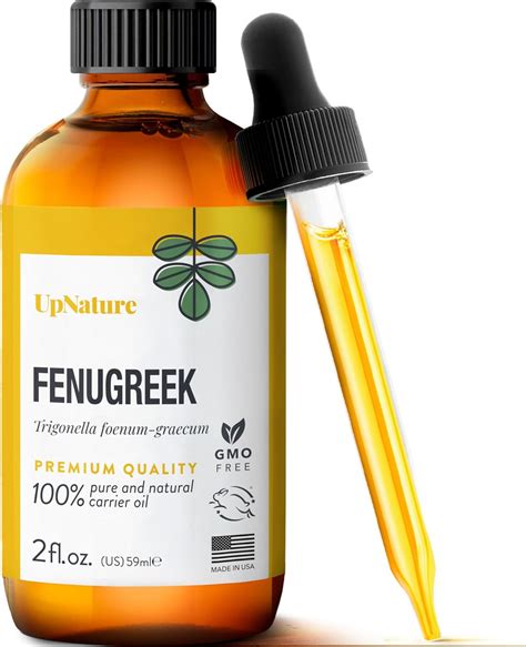 Amazon Fenugreek Oil Oz Natural Pure Fenugreek Oil For