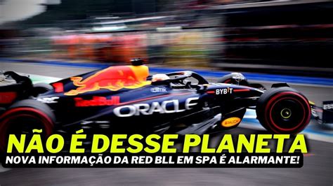 Novo Dado Da Red Bull De Max Na BÉlgica É Impressionante Youtube