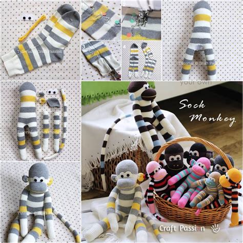 Wonderful Diy Adorable Sock Monkey