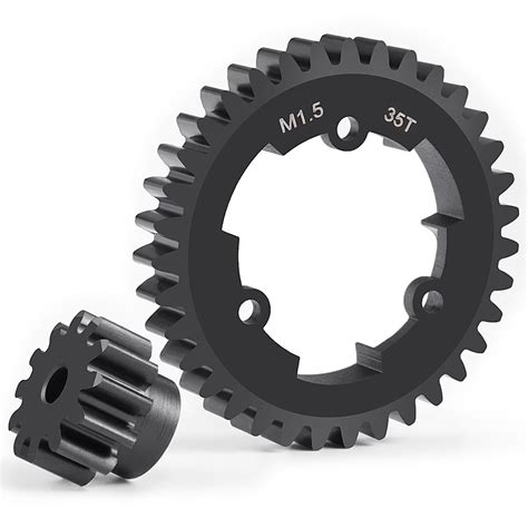 Rc Car Cr Steel M T Spur Gear And T Pinion Motor Gears For