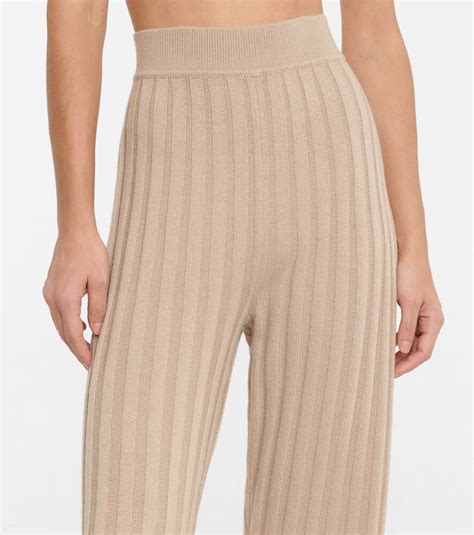 Buy Jonathan Simkhai Willa Ribbed Knit Wide Leg Pants At Off