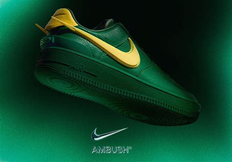 Ambush X Nike Air Force Green Royal Release Date Sneakernews