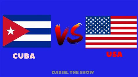 ESTADOS UNIDOS VS CUBA EN VIVO YouTube