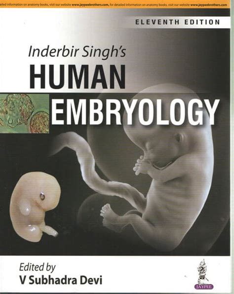 Inderbir Singhs Human Embryology 11th Edition No Cost Library No