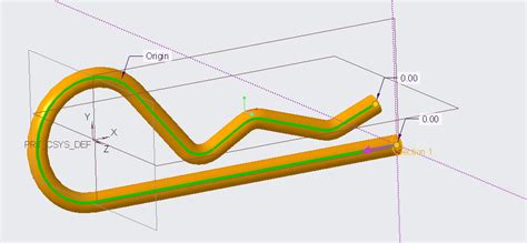 How To Use Sweep Feature In Creo Parametric Mechanical 360