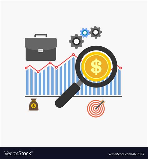 Market analysis Royalty Free Vector Image - VectorStock