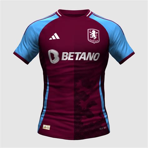 Aston Villa X Adidas Home Concept FIFA Kit Creator Showcase