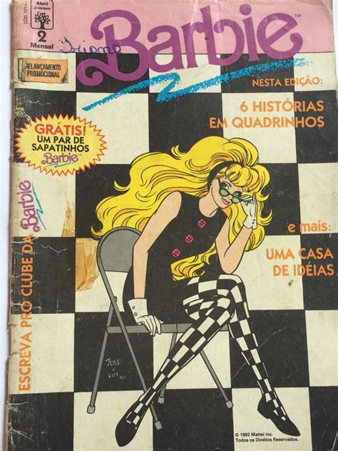 Gibi Hq Barbie 1992 Edição 2 Raro Livro Editora Abril Usado