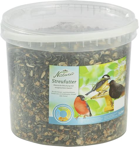 Dehner Natura Vogelfutter Wildvogelfutter Streufutter F R V Gel