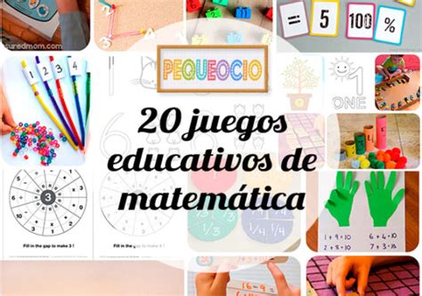 Juegos de matemáticas - Pequeocio