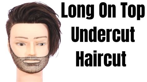 Long On Top Undercut Haircut Thesalonguy Youtube