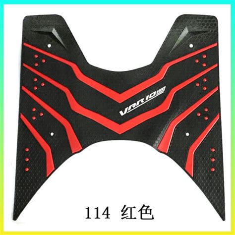 Motorcycle Footboard Rubber Matting For Honda Click Shopee