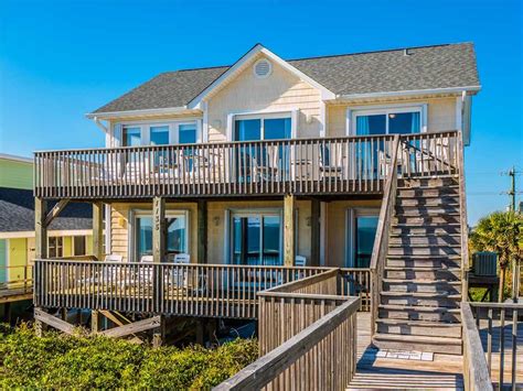 Twin Palms Oceanfront Rental In Topsail Beach Nc Topsail Realty Topsail Topsail Beach