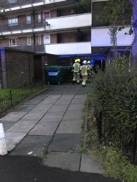 A Fire In Mitcham Surrey England On Saturday Night May Surrey