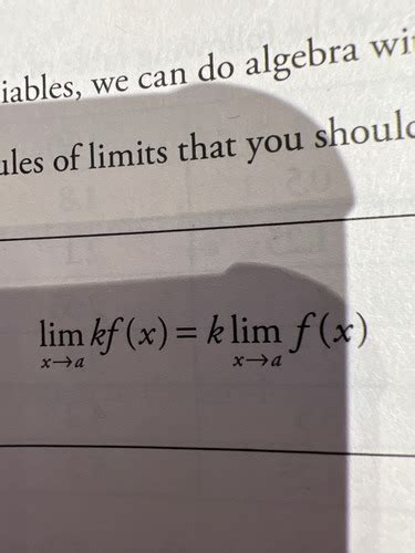 Ap Calculus Formula Memorization Chapter Limits And Continuity